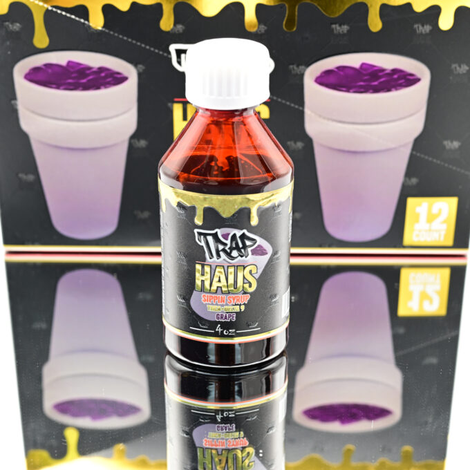 Trap Haus Syrup Bottle Grape 4oz