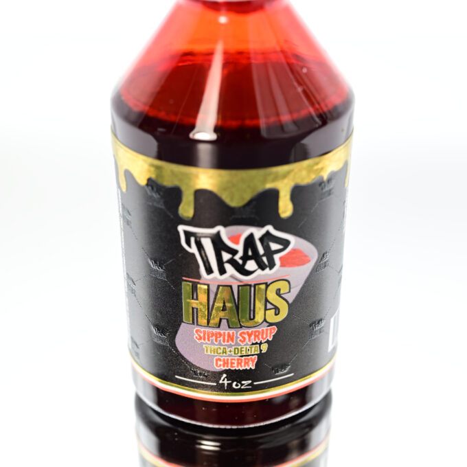 Trap Haus Syrup Bottle Cherry 4oz - Image 2