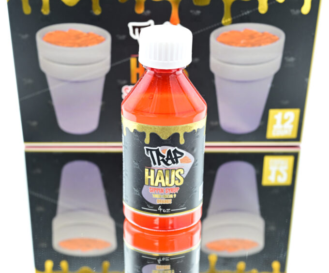 Trap Haus Syrup Bottle Orange 4oz